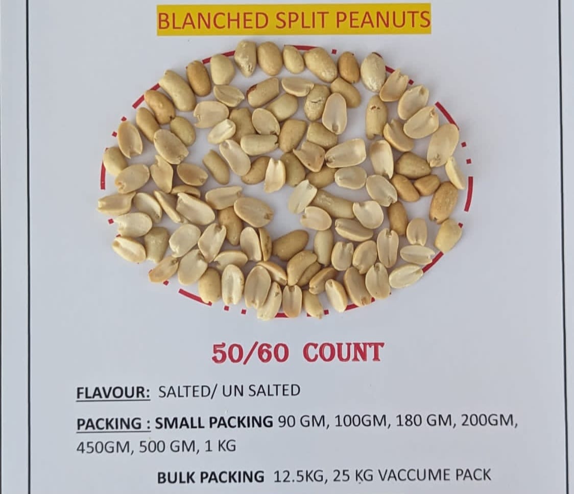 Roasted Split Peanuts